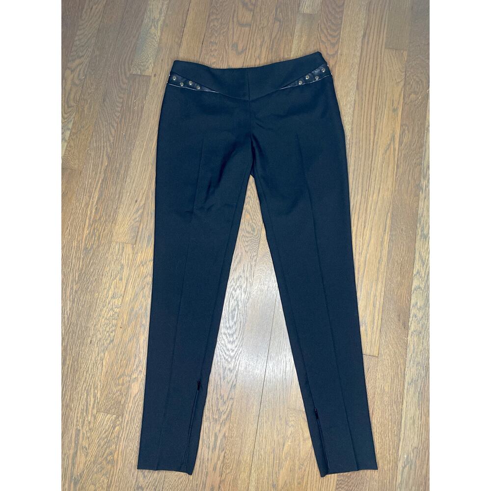 SAINT LAURENT PARIS Women’s Studded Wool/Lamb Pants Size 4 Excellent Cond.